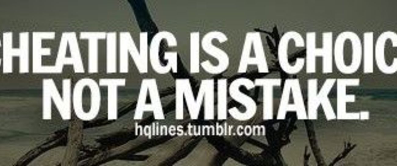 It's not me . its you (honest)