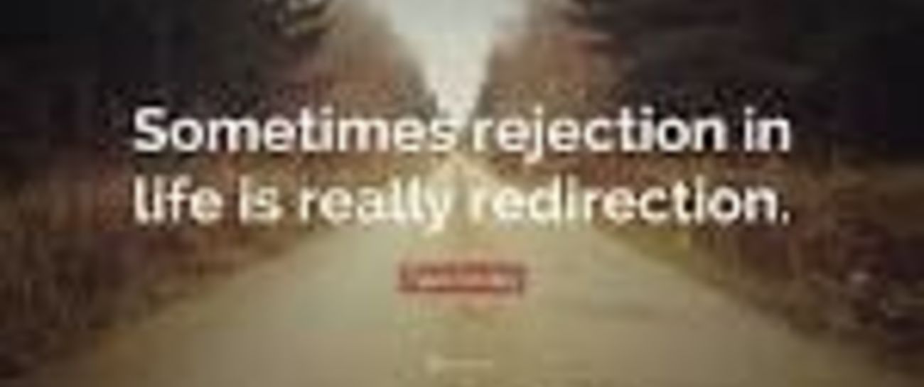 REJECTION IS AN ARROW
