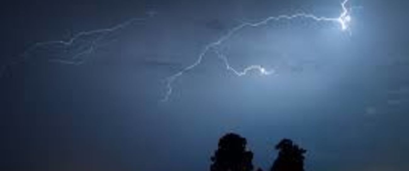 Charge d'affaires struck by lightning bolt