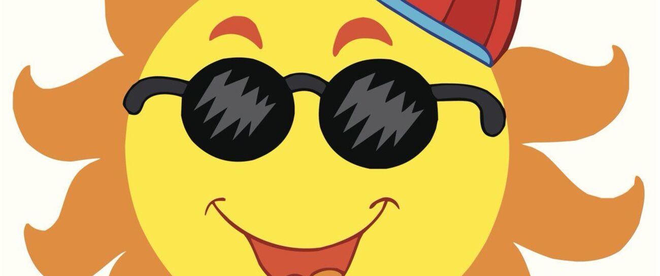 Mr Sun has got his hat on 🌞