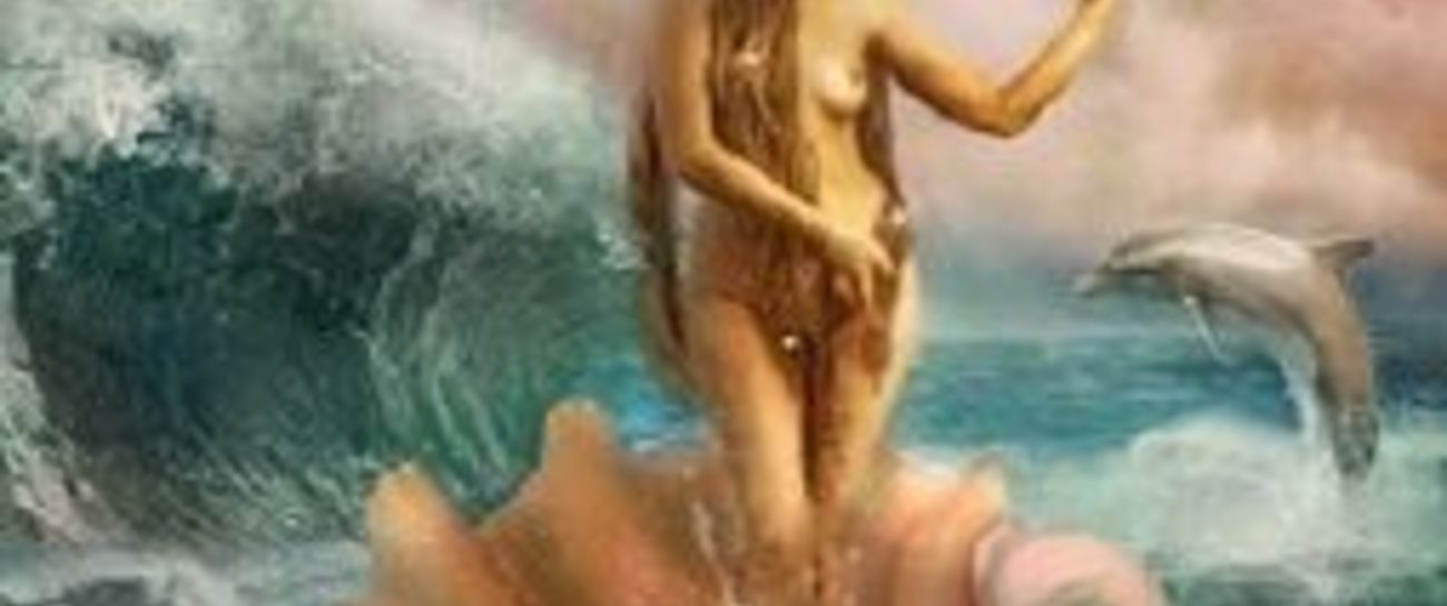 The old Greek and Aphrodite.