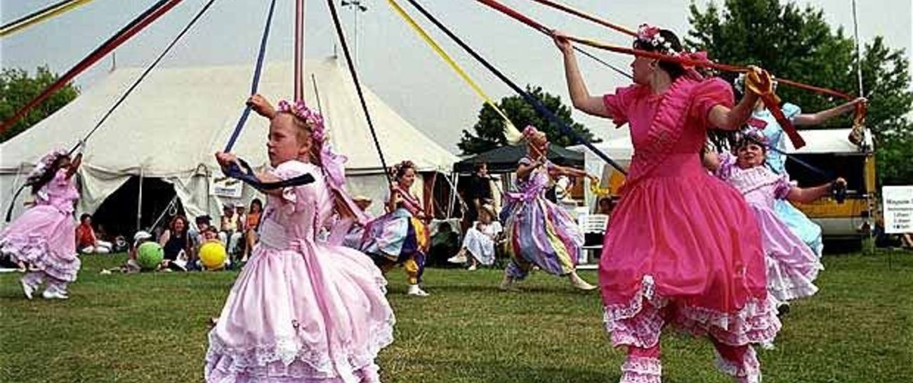 As the May pole plays....