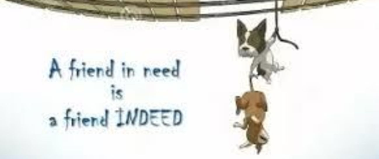 A friend in need ❤️