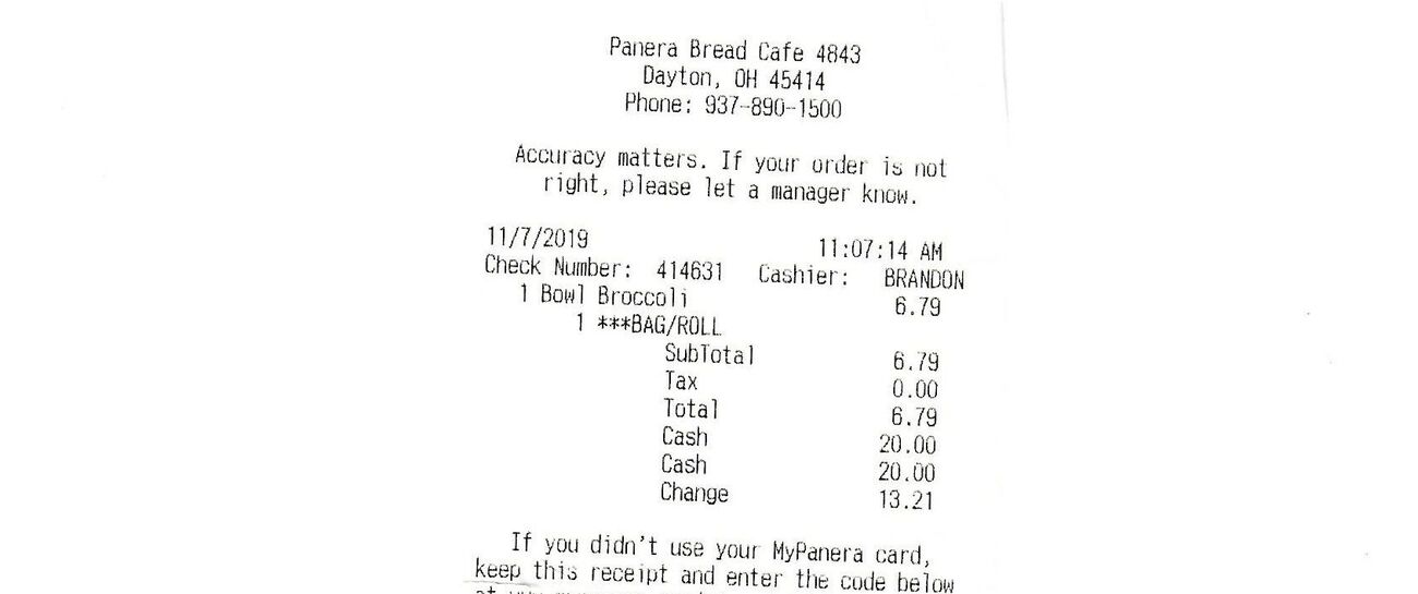 Bowled Over At Panera’s