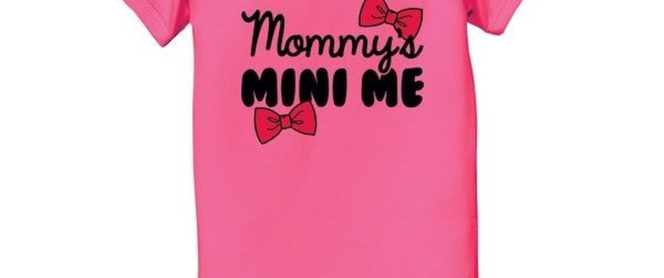 Mammy’s mini me 💕