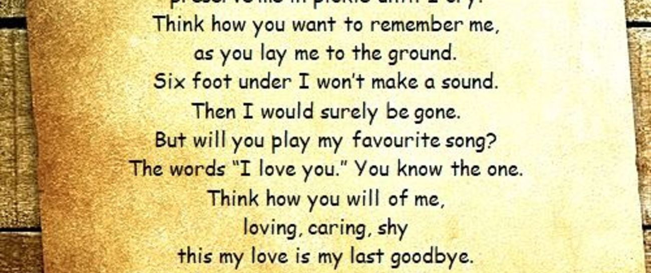 last goodbye