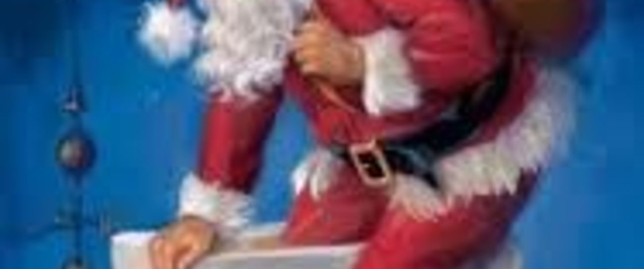 Santa’s gigantic footsteps