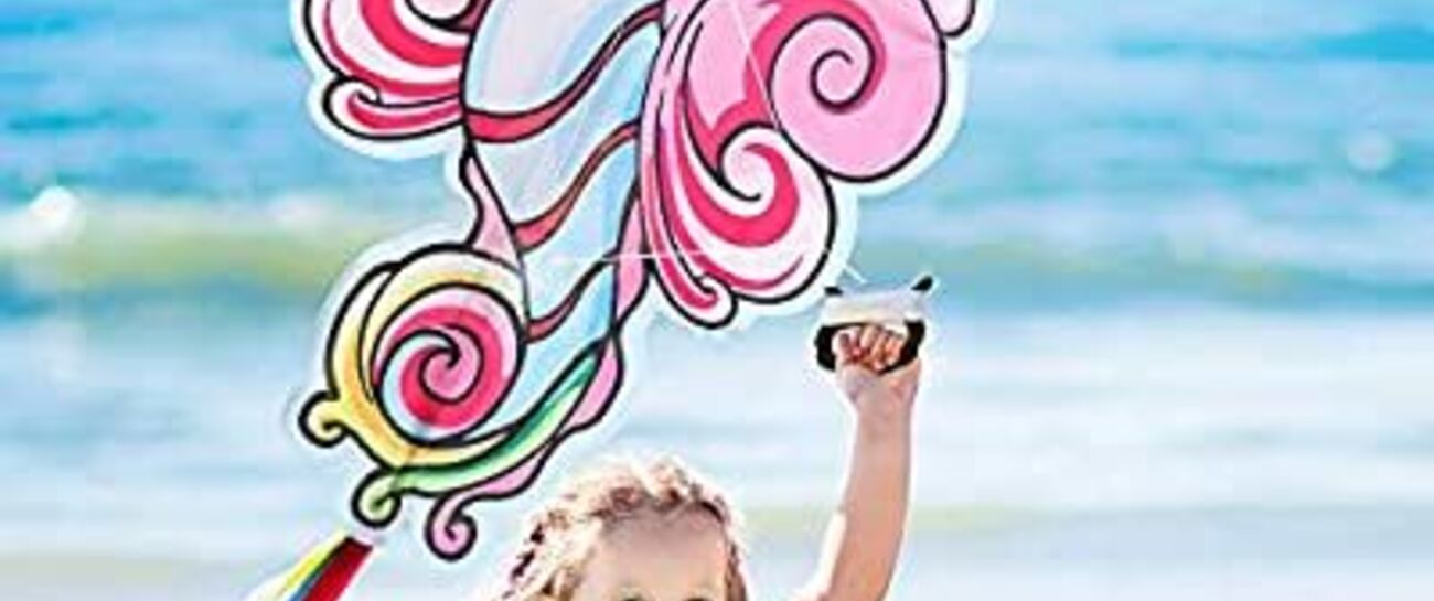 Unicorn the colourful kite