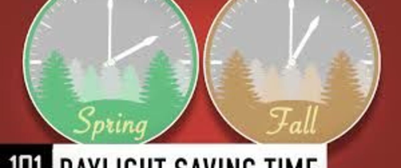 Daylight Savings Time – March 8th, 2020