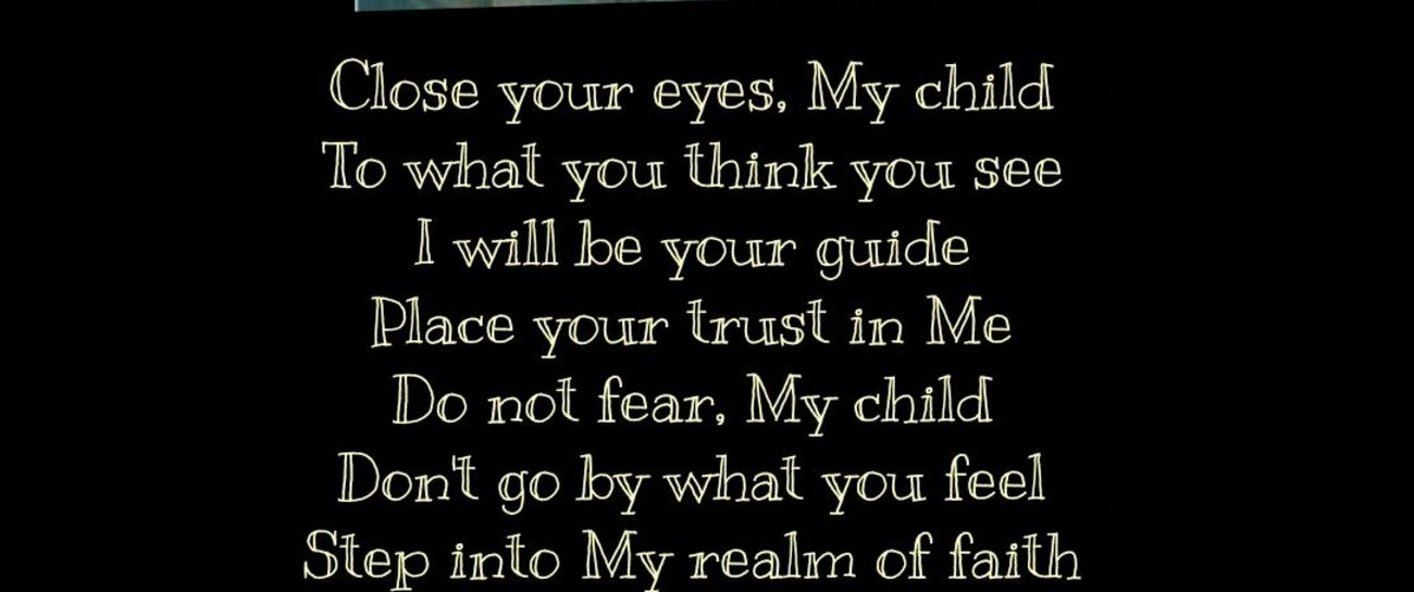 CLOSE YOUR EYES