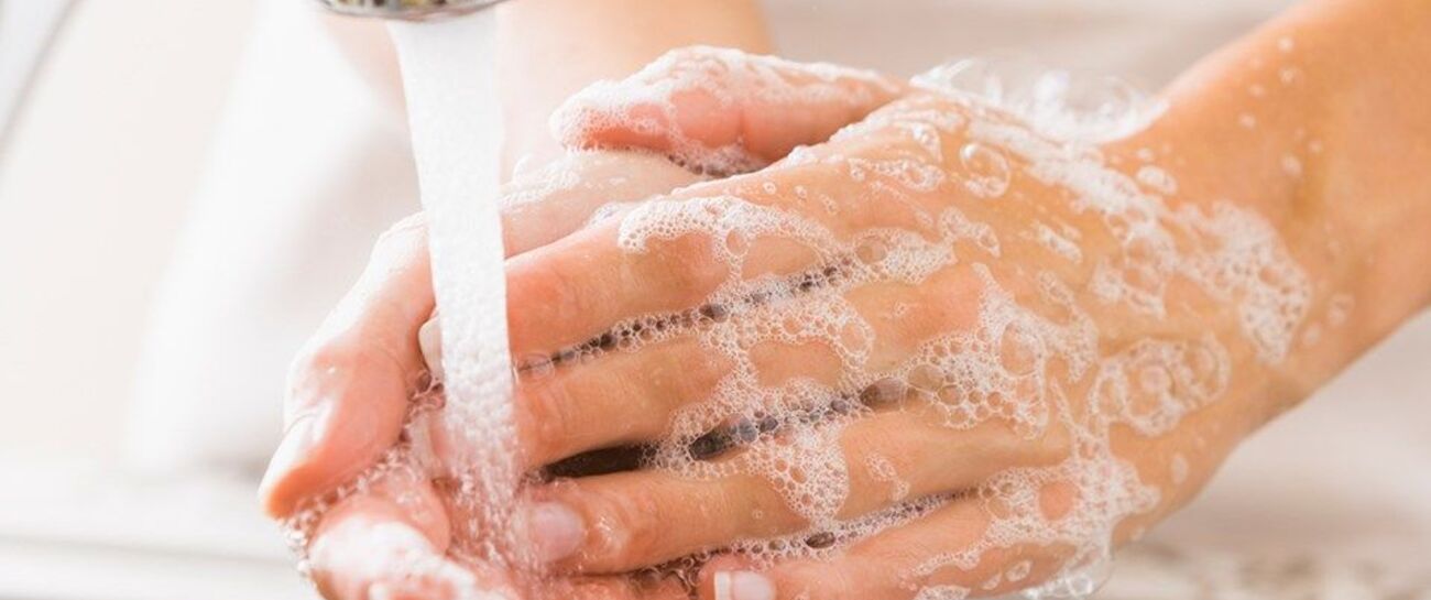 Washing, scrubbing...