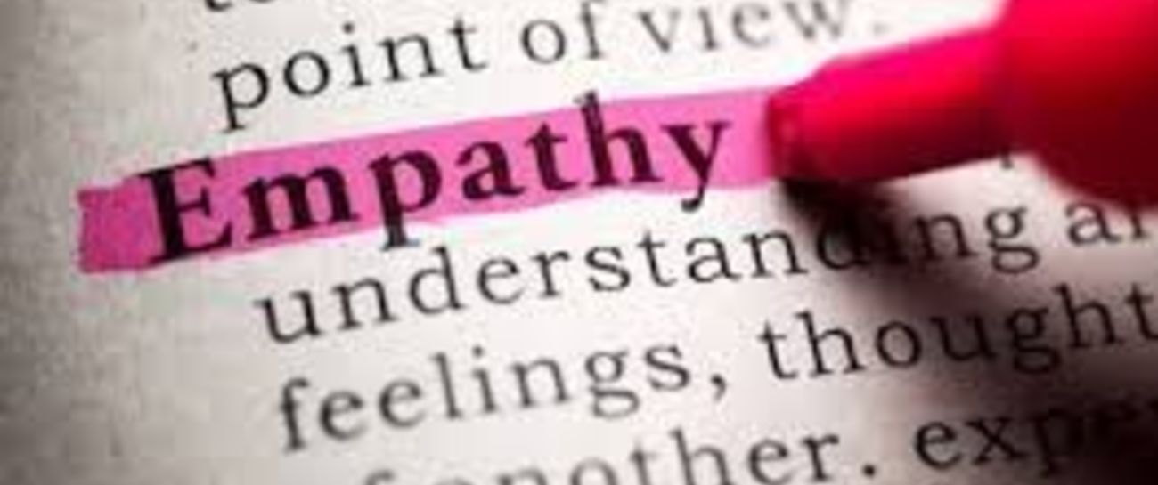 The missus discerns a glimmer of empathy within her spouse